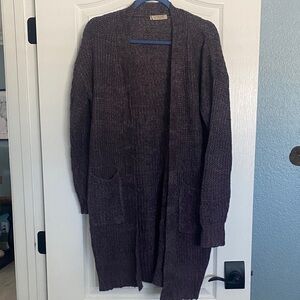 Active USA Deep Purple Women's Cardigan